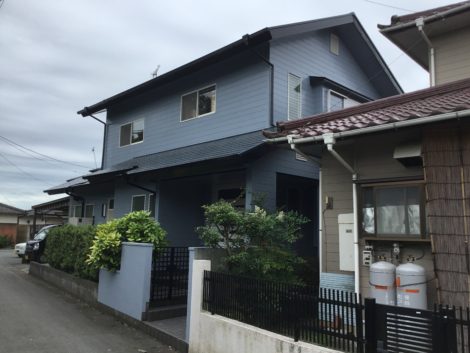 福岡県うきは市井町清瀬Ｈ様邸　外壁屋根塗装工事